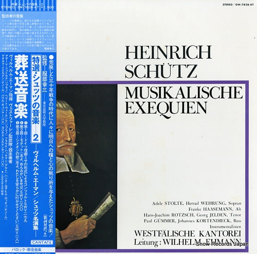 EHMANN, WILHELM schutz; musikalische exequien OW-7828-KT