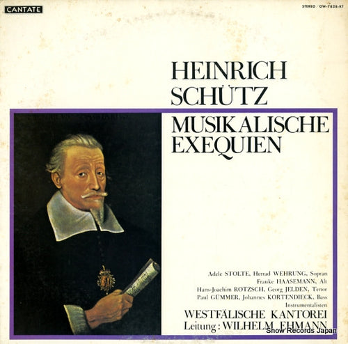 EHMANN, WILHELM schutz; musikalische exequien OW-7828-KT