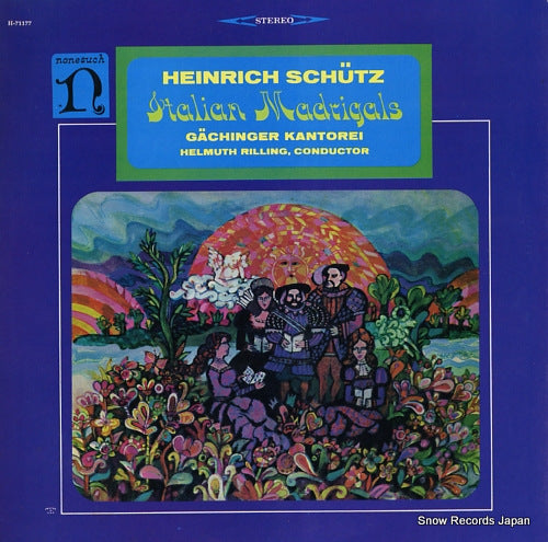 RILLING, HELMUTH schutz; italian madrigals H-71177