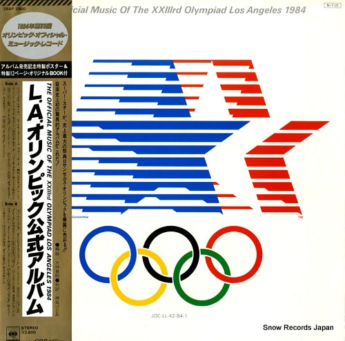 V/A the official music of the xxiiird olympiad los angeles 1984 28AP2900