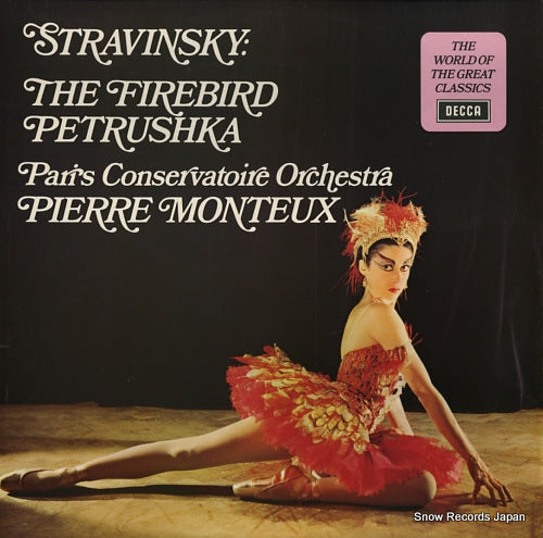 MONTEUX, PIERRE stravinsky; the firebird / petrushka SPA152