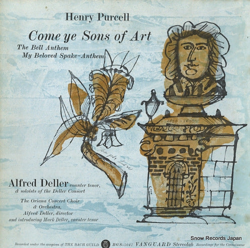 DELLER, ALFRED purcell; come ye sons of art BGS-5047