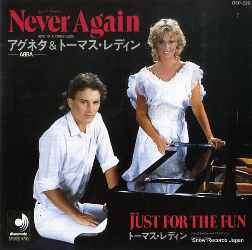 AGNETHA AND THOMAS LEDIN never again DSP-225