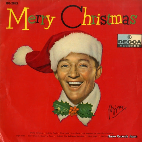 CROSBY, BING merry christmas JDL-2025