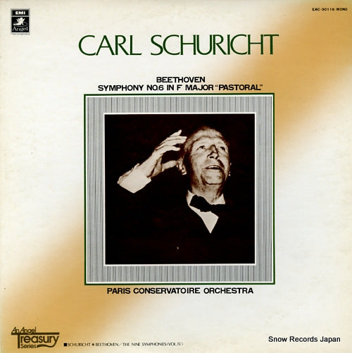 SCHURICHT, CARL beethoven; symphony no.6 "pastoral" EAC-30116