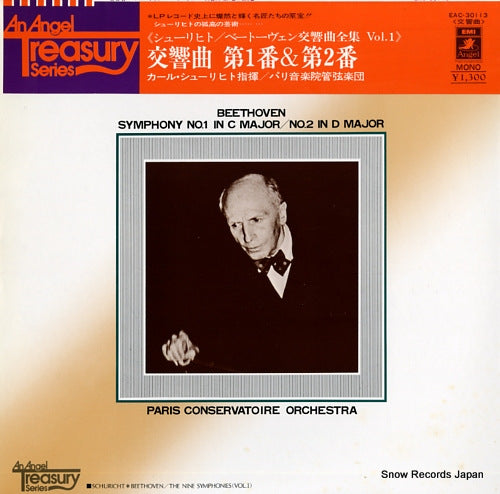 SCHURICHT, CARL beethoven; symphony no.1 / no.2 EAC-30113