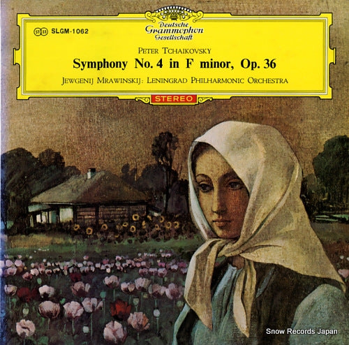 MRAWINSKIJ, JEWGENIJ tchaikovsky; symphony no.4 in f minor, op.36 SLGM-1062