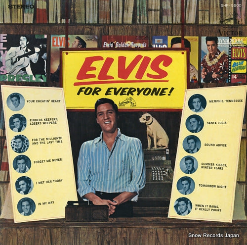 PRESLEY, ELVIS for everyone ! SHP-5500