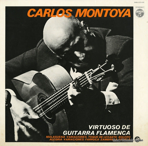 MONTOYA, CARLOS virtuoso de guitarra flamenca XMS-223-VX