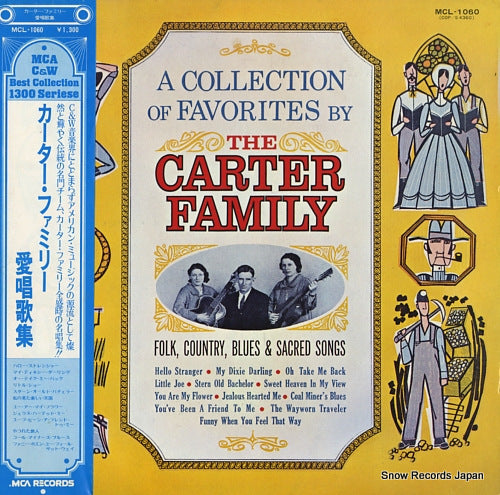 CARTER FAMILY, THE a collection of favorites by the carter family MCL-1060