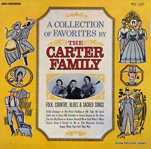 CARTER FAMILY, THE a collection of favorites by the carter family MCL-1060