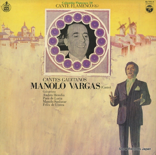 VARGAS, MANOLO cantes gaditanos ZQ-7031-H