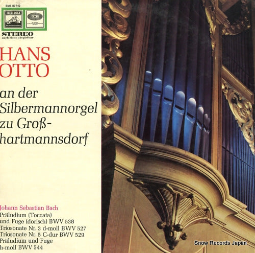 OTTO, HANS bach; praludium (toccata) und huga (dorisch) bwv 538 SME80742