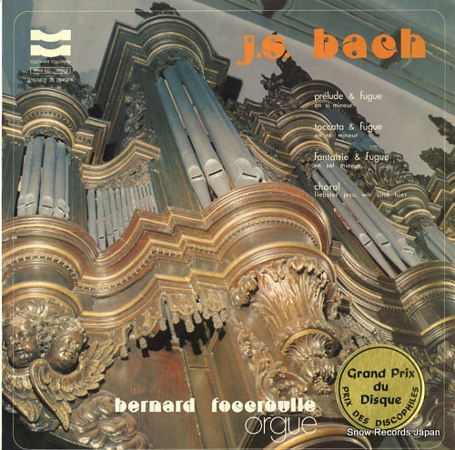 FOCCROULLE, BERNARD bach; prelude & fugue 2029462-5