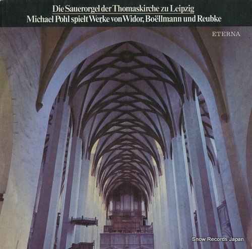 POHL, MICHAEL die sauerorgel der thomaskirche zu leipzig 827659