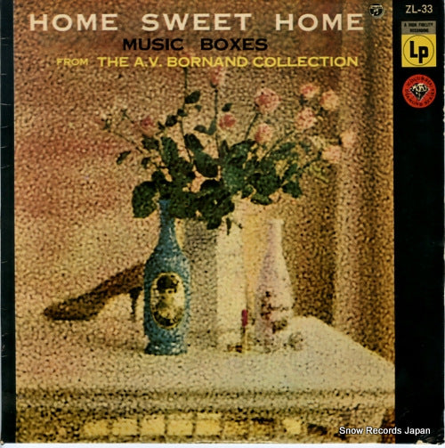 MUSIC BOZES FROM THE A.V. BORNAND COLLECTION home sweet home ZL-33