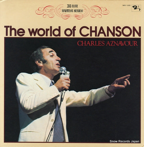 AZNAVOUR, CHARLES the world of chanson NAS-1005