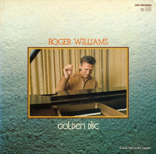 WILLIAMS, ROGER golden disc VIM-10004