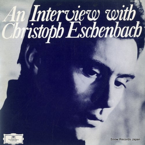 ESCHENBACH, CHRISTOPH an interview with KI-2013