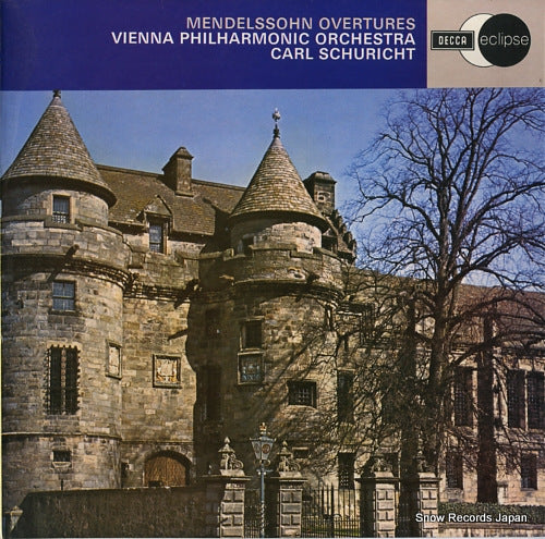 SCHURICHT, CARL mendelssohn overtures ECS664