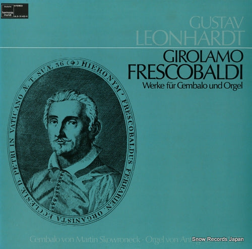 LEONHARDT, GUSTAV frescobaldi; werke fur cembalo und orgel ULS-3143-H