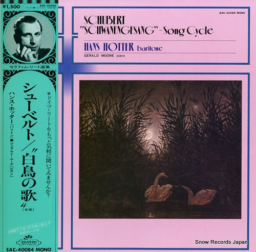 HOTTER, HANS schubert; "schwanengesang" - song cycle EAC-40084