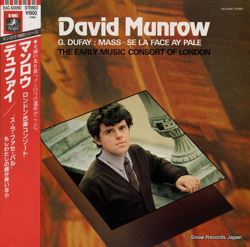 MUNROW, DAVID dufay; mass-se la face ay pale EAC-50090
