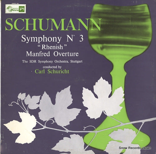 SCHURICHT, CARL schumann; symphony no3 "rhenish" / manfred overture M-2217J