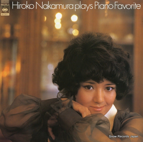 NAKAMURA, HIROKO piano favorite 30AC2135-6