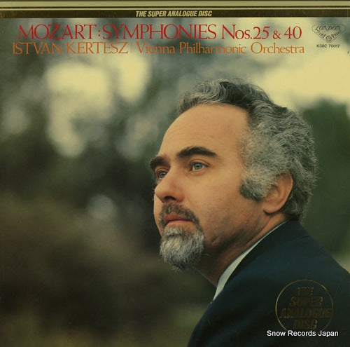 KERTESZ, ISTVAN mozart; symphonies nos.25 & 40 K38C70017