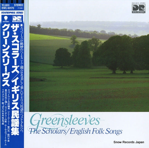 SCHOLARS, THE english folk songs / greensleeves EWC-90170