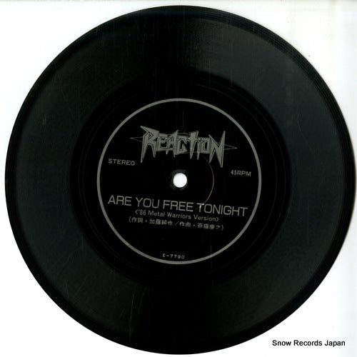 REACTION are you free tonight E-7790