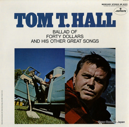 HALL, TOM T. ballad of forty dollars and his other great songs SR61211