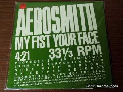 AEROSMITH my fist your face PRO-A-2455