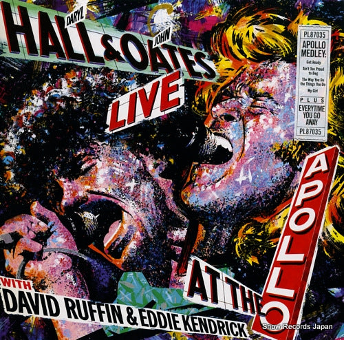 HALL, DARYL, AND JOHN OATES live at the apollo with david ruffin & eddie kendrick PL87035