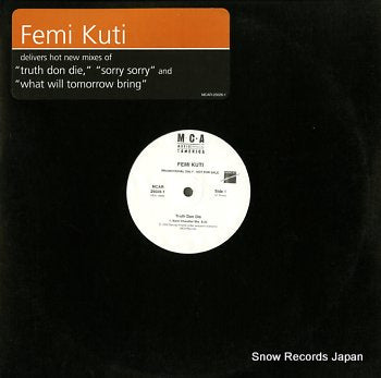 KUTI, FEMI truth don die MCAR-25028-1