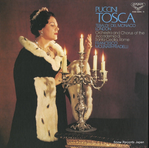 MOLINARI - PRADELLI, FRANCESCO puccini; tosca(complete recording) K15C-9094