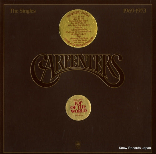 CARPENTERS, THE the singles 1969-1973 SP3601