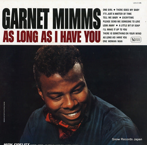 MIMMS, GARNET as long as i have you LAX311(M)