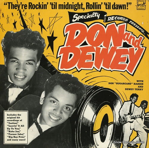 DON AND DEWEY they're rockin' 'til midnight, rollin' 'til dawn! SPS2131