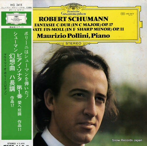 POLLINI, MAURIZIO schumann; fantasie c dur op.17 MG2415