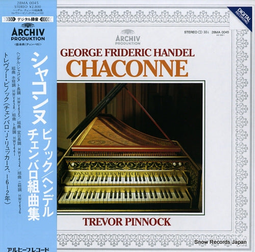 PINNOCK, TREVOR handel; chaconne 28MA0045