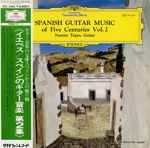 YEPES, NARCISO spanish guitar music of five centuries vol.2 MG2446