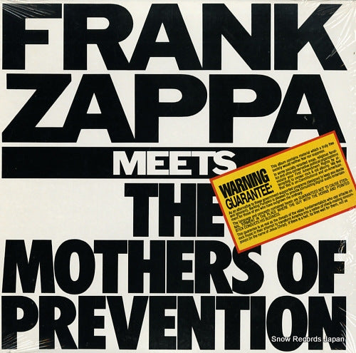 ZAPPA, FRANK frank zappa meets the mothers of prevention ST74203