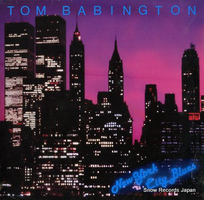 BABINGTON, TOM new york city blues 50-5650