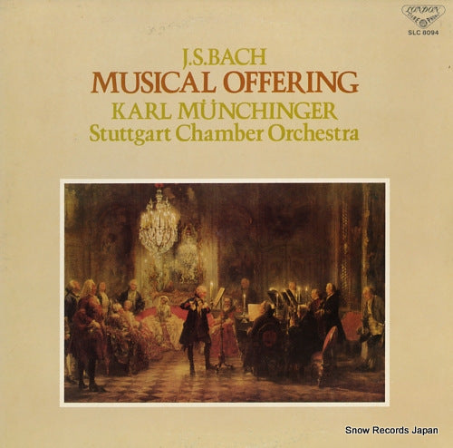 MUNCHINGER, KARL bach; musical offering SLC8094