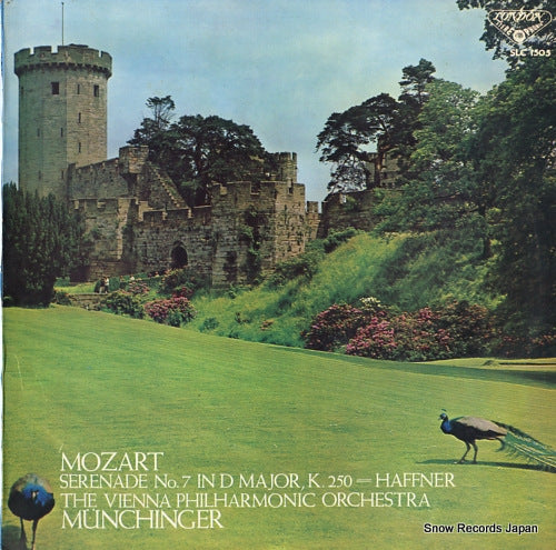 MUNCHINGER, KARL mozart; serenade no.7 in d major, k3250 "haffner" SLC1505
