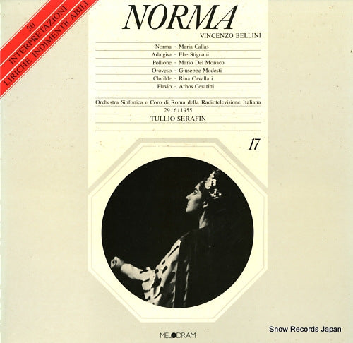 SERAFIN, TULLIO bellini; norma MEL017
