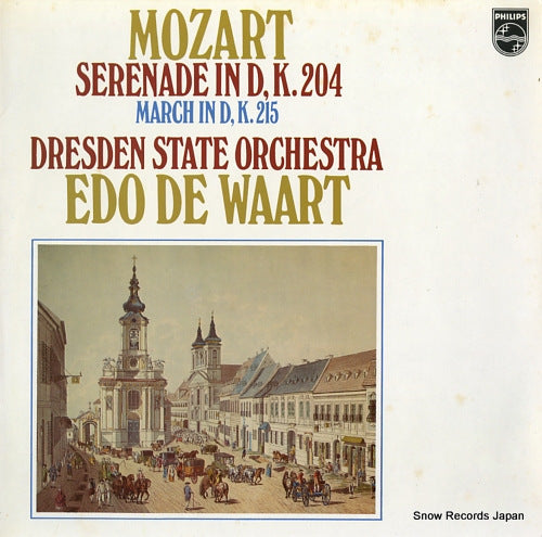 WAART, EDO DE mozart; serenade in d, k.204 / march in d, k.215 6500967
