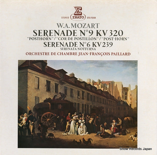 PAILLARD, JEAN-FRANCOIS mozart; serenade no9 kv320, no6 kv239 STU71289